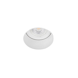 Plafondinbouwarmatuur FRESH GU10 IP20, wit mat