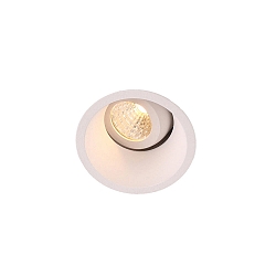 Plafondinbouwarmatuur FOX LED IP20, wit mat