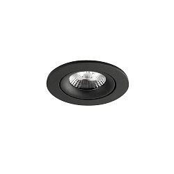 Plafondinbouwarmatuur NAIS LED IP23, zwart