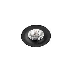 Plafondinbouwarmatuur NAIS LED IP23, zwart