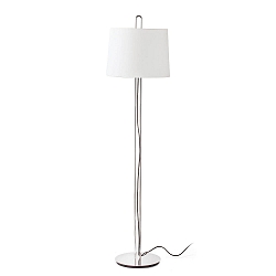 floor lamp MONTREAL E27 IP20, beige, chrome 