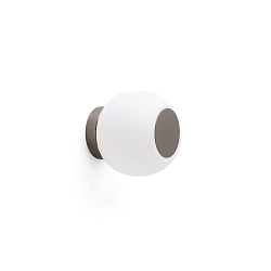 wall and ceiling luminaire MOY LED IP44, bronze 