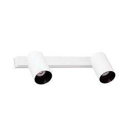 Wand- en plafondarmatuur STAN 2-vlams GU10 IP20, wit mat 