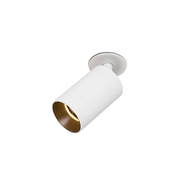 Plafondinbouwarmatuur STAN draaibaar, roteerbaar GU10 IP20, wit mat 