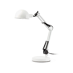 Tafelarmatuur BAOBAB kantelbaar E14 IP20, wit mat 