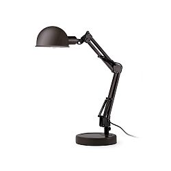 Tafelarmatuur BAOBAB kantelbaar E14 IP20, zwart mat 