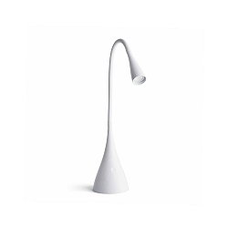 Tafelarmatuur LENA LED IP20, glanzend, wit 
