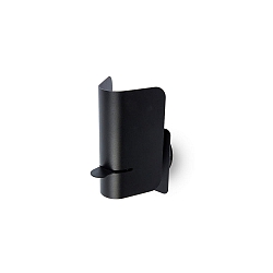 wall luminaire SMILE E27 IP20, black matt 