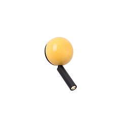 wall luminaire PRESS LED IP20, yellow, glossy 