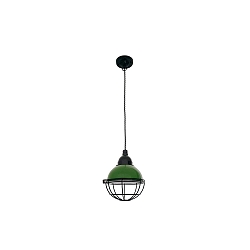 Pendelarmatuur CLAIRE E27 IP20, groen, glanzend 