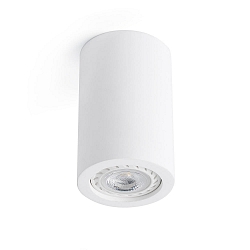 Plafondarmatuur SVEN R GU10 IP20, wit mat 