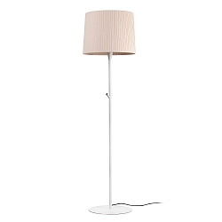 floor lamp SAMBA E27 IP20, beige, white matt 