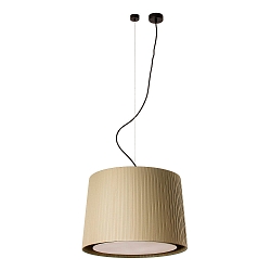 Pendelarmatuur SAMBA E27 IP20, groen, zwart mat 