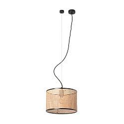 Pendelarmatuur MAMBO E27 IP20, zwart mat 