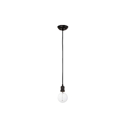 Pendelarmatuur ART 1-vlams E27 IP20, zwart 