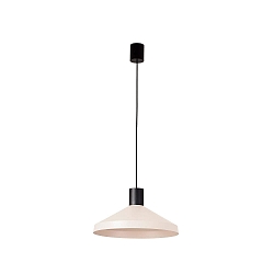 Pendelarmatuur KOMBO E27 IP20, beige, zwart mat 