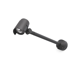Wandarmatuur voor buitenshuis FOC 580 LED IP65, donkergrijs 