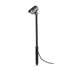 Armatuur met grondpen FOC 520 LED IP65, donkergrijs 