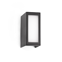 Wandarmatuur voor buitenshuis LOG LED IP54, donkergrijs 