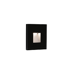 outdoor wall luminaire DART SQ LED IP65, black matt 