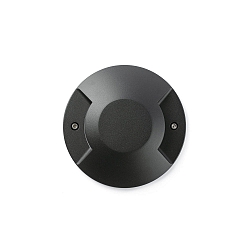 Wandarmatuur voor buitenshuis LOTH LED IP67, zwart mat 