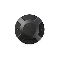 Vloerarmatuur LOTH 4-vlams LED IP67, zwart mat 