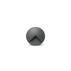 Wandarmatuur voor buitenshuis UVE LED IP44, donkergrijs 