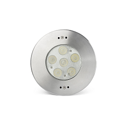 underwater luminaire EDEL LED IP68, nickel matt, satined 