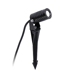 outdoor wall luminaire BALDER LED IP67, black matt 