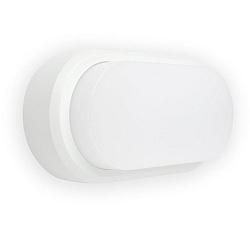 outdoor wall luminaire FRED 245 LED IP65, white matt 