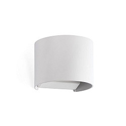 Wandarmatuur voor buitenshuis SUNSET 2-vlams LED IP54, wit mat 