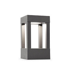 Lichtpaal AGRA 200 LED IP55, donkergrijs 