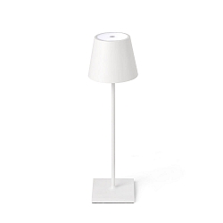 Tafelarmatuur TOC LED IP54, wit mat 