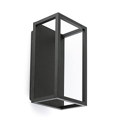 Wandarmatuur voor buitenshuis KELA LED IP67, zwart 