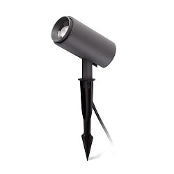 gorund spike luminaire PLOM LED IP64, dark grey 