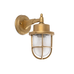 Wandarmatuur NAHIR E27 IP44, messing 
