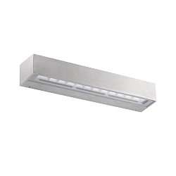 Wandarmatuur voor buitenshuis TACANA LED IP65, aluminium gesatineerd 