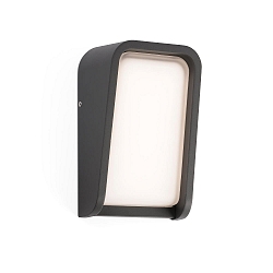 Wandarmatuur voor buitenshuis MASK LED IP65, donkergrijs 
