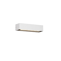Wandarmatuur voor buitenshuis DORO 220 2-vlams LED IP65, wit mat 