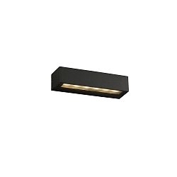 Wandarmatuur voor buitenshuis DORO 220 2-vlams LED IP65, donkergrijs 