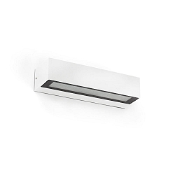 Wandarmatuur voor buitenshuis LAKO LED IP65, wit mat 