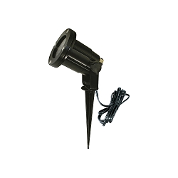Armatuur met grondpen TONO GU10 IP44, zwart mat 