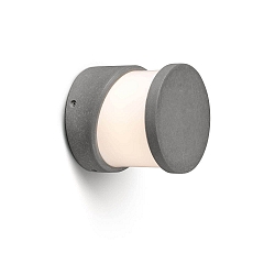 wall luminaire BLOCK 135 E27 IP65, concrete grey 