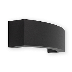 wall luminaire ANCORA E27 IP44, dark grey 