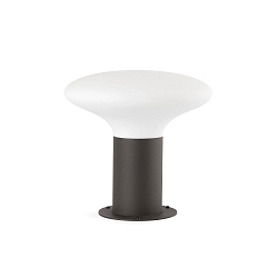 Lichtpaal BULB'S E27 IP44, donkergrijs 