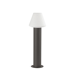 Lichtpaal MISTU E27 IP44, donkergrijs 