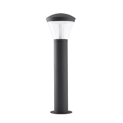 Lichtpaal SHELBY LED IP65, donkergrijs 
