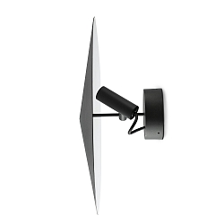 Wandarmatuur voor buitenshuis CLAP LED IP65, zwart 