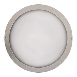 Wandarmatuur voor buitenshuis IP65, zilver 
