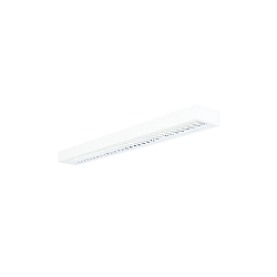 LED Surfaced /Pendant grid luminaire, direct, 45W, 3000K, 5900lm, IP20, UGR < 19, DALI dimmable, white